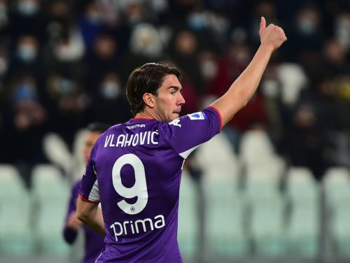fiorentina star dusan vlahovic