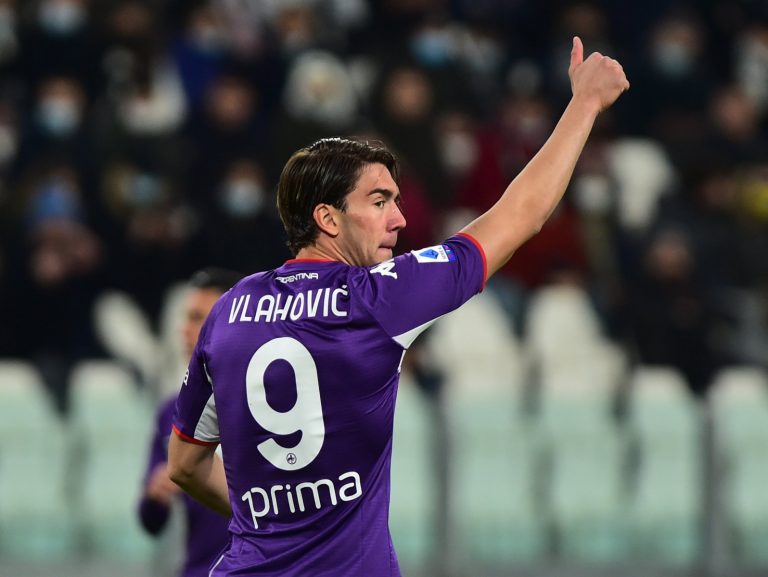 fiorentina star dusan vlahovic