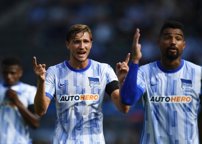 hertha berlin defender niklas stark