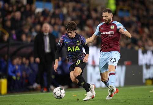 spurs starlet bryan gil vs burnley