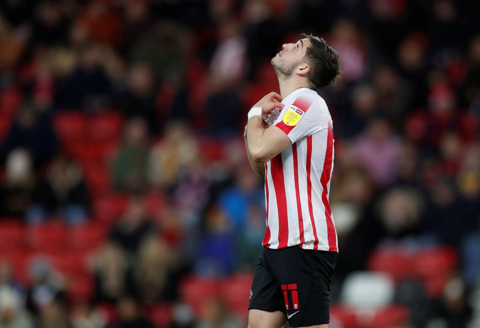 Sunderland defender Lynden Gooch against Bradford