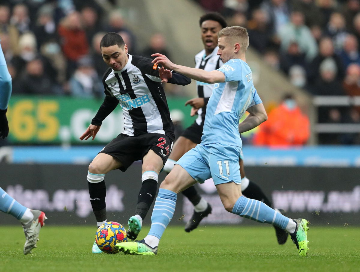 Manchester City: Fans slam Oleksandr Zinchenko's display v Newcastle - Manchester City