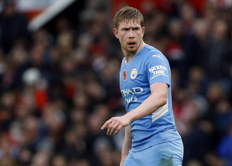 man city star kevin de bruyne against man united
