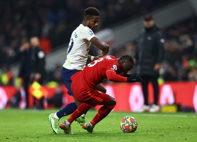 ryan sessegnon in action against liverpool