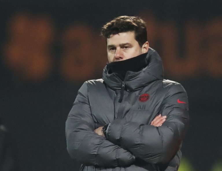 Mauricio Pochettino on the touchline