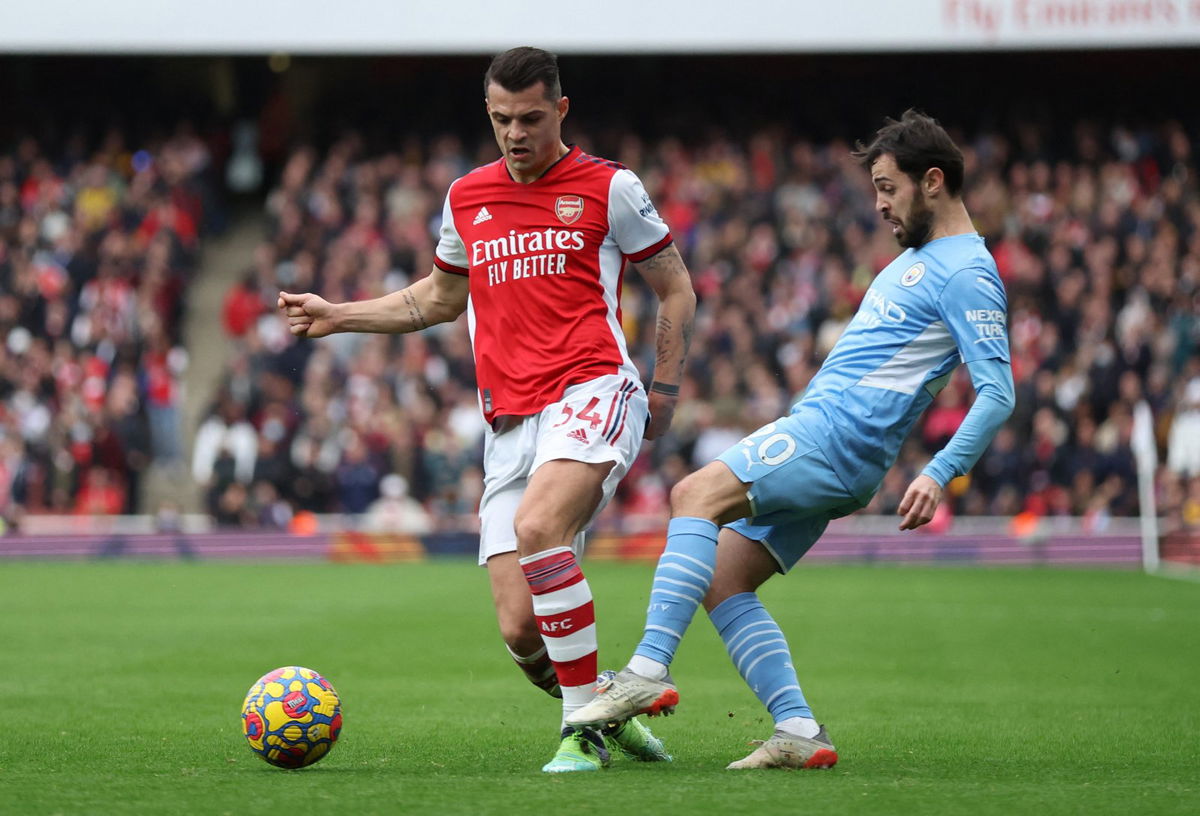 Arsenal: Fans slam Granit Xhaka's display v Man City - Arsenal