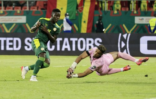 bamba dieng in action for senegal