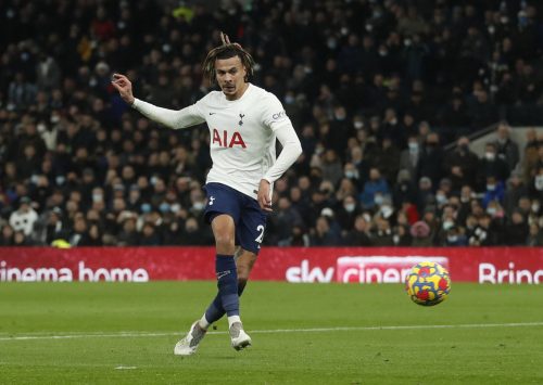 dele alli shoots against liverpool