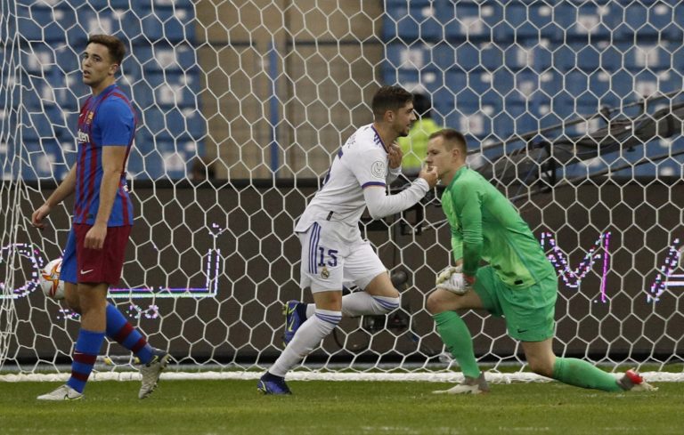 federico valverde scores against barcelona