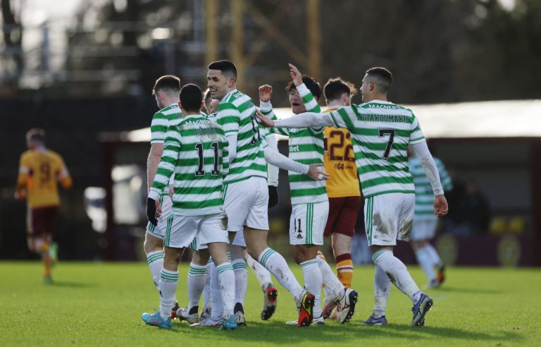 Celtic: Giakoumakis, Bitton and Forrest ineffective vs Motherwell