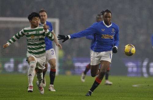 Joe Aribo in action for Rangers
