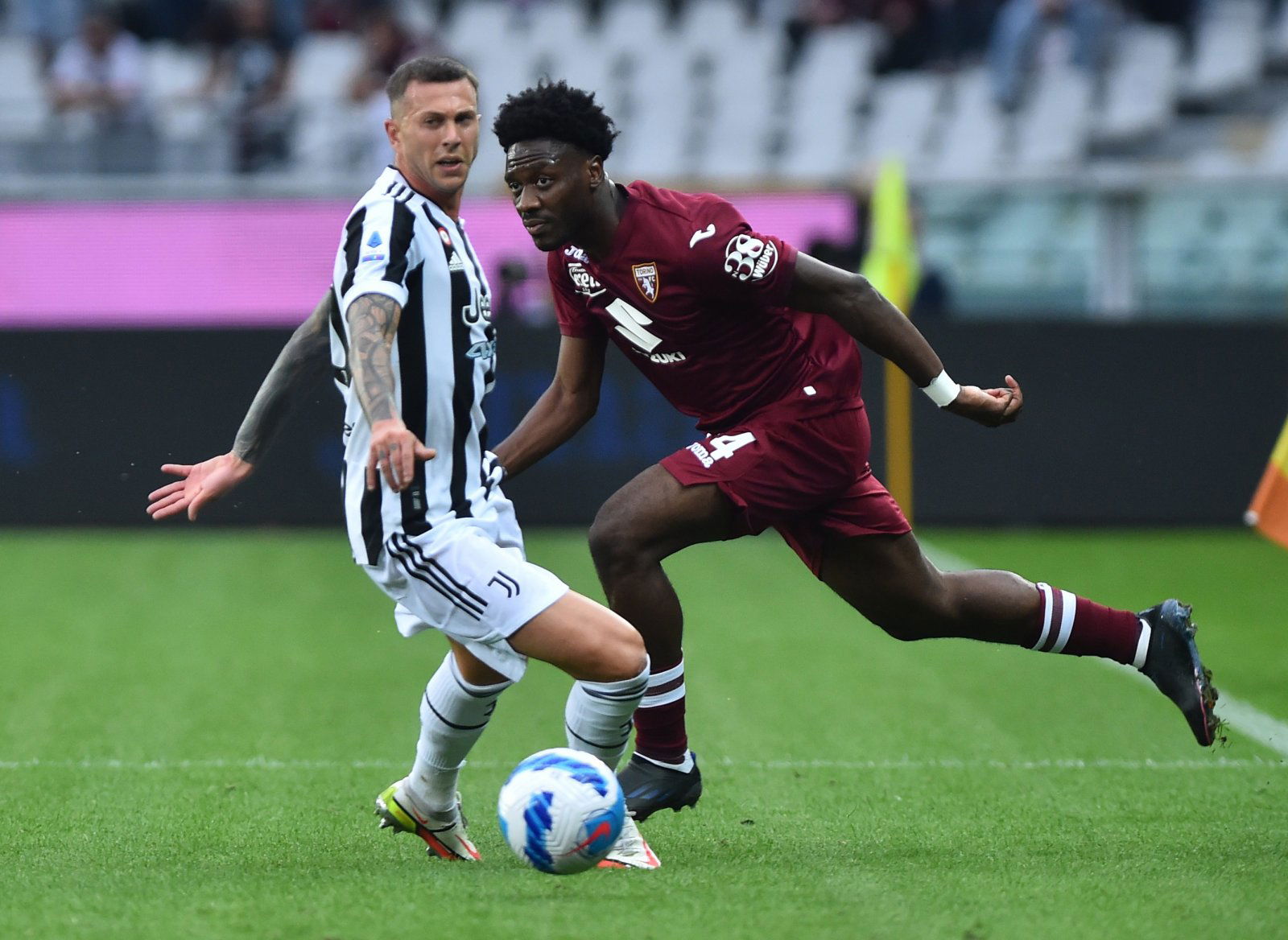 Ola Aina in action for Torino