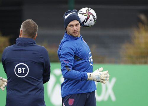 sam johnstone in england training