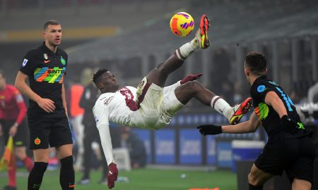 Wilfried Singo in action for Torino