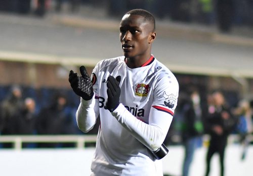 Newcastle target Moussa Diaby applauds