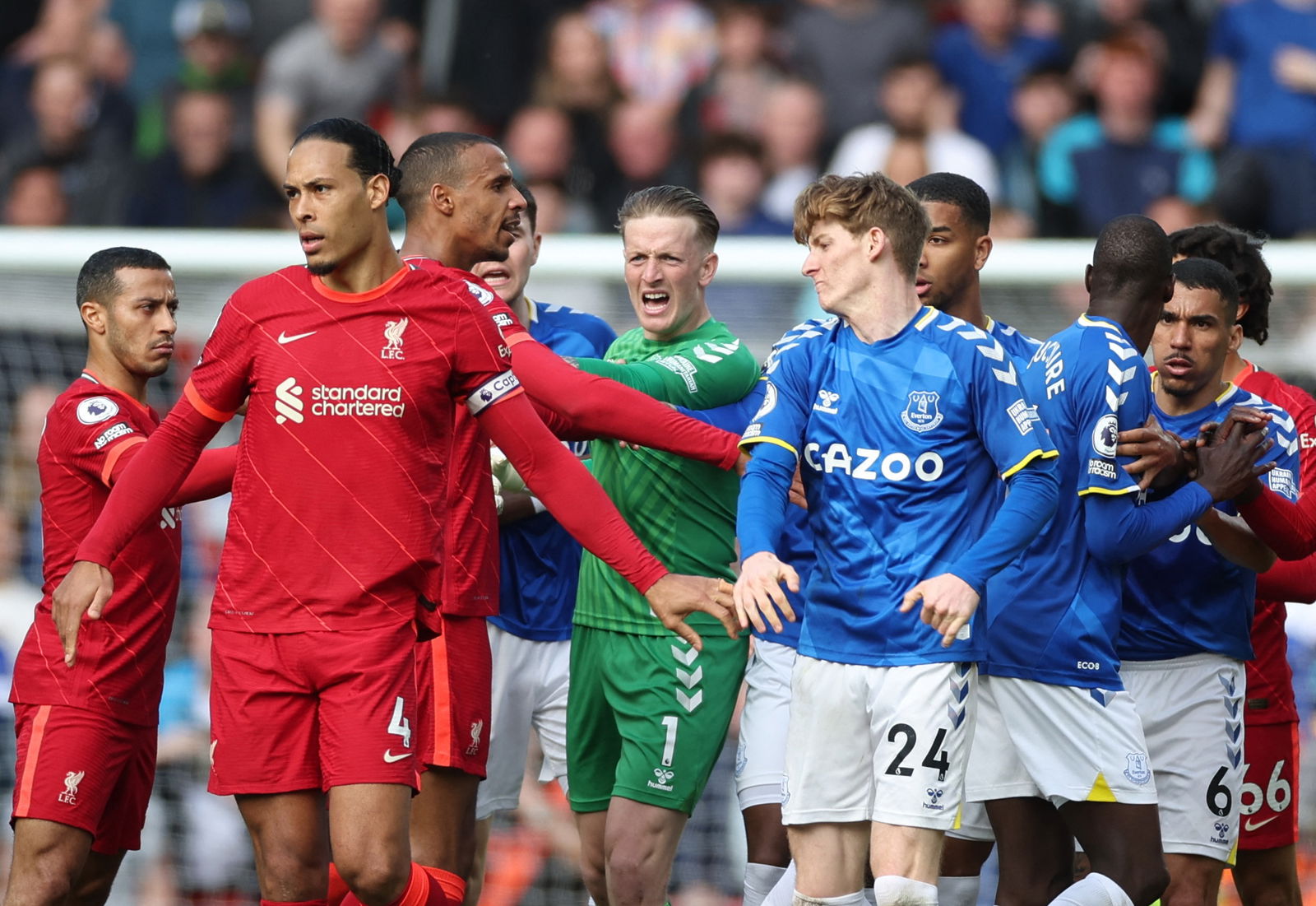 Everton: Holgate, Pickford and Keane struggle vs Liverpool -Everton News