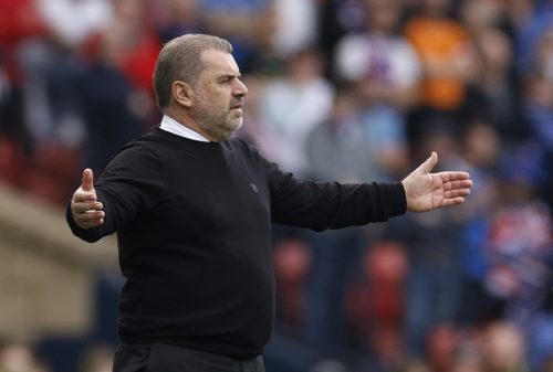 Celtic manager Ange Postecoglou