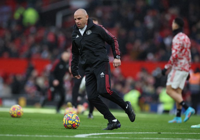 Manchester United assistant Chris Armas