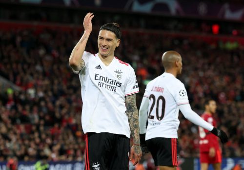 Benfica forward Darwin Nunez