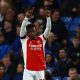 Arsenal striker Eddie Nketiah