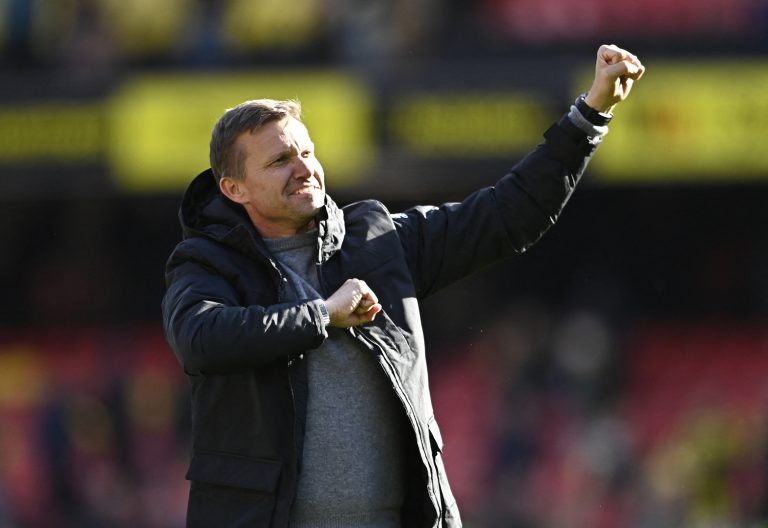 Leeds United manager Jesse Marsch