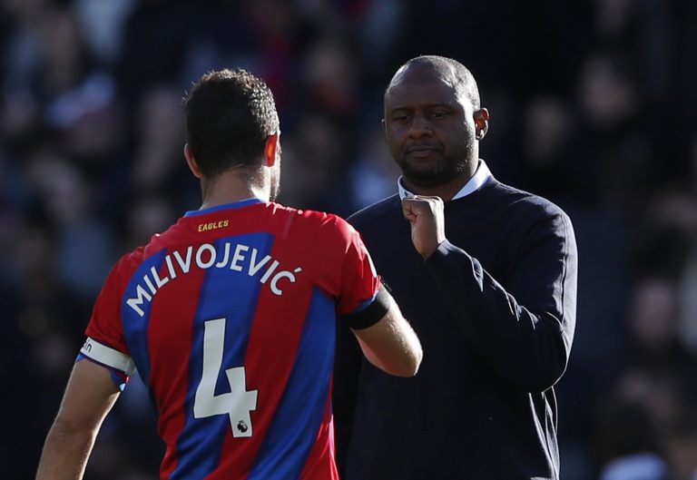 Crystal Palace: Luka Milivojevic back in training before Leeds