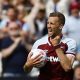 West Ham midfielder Tomas Soucek celebrates
