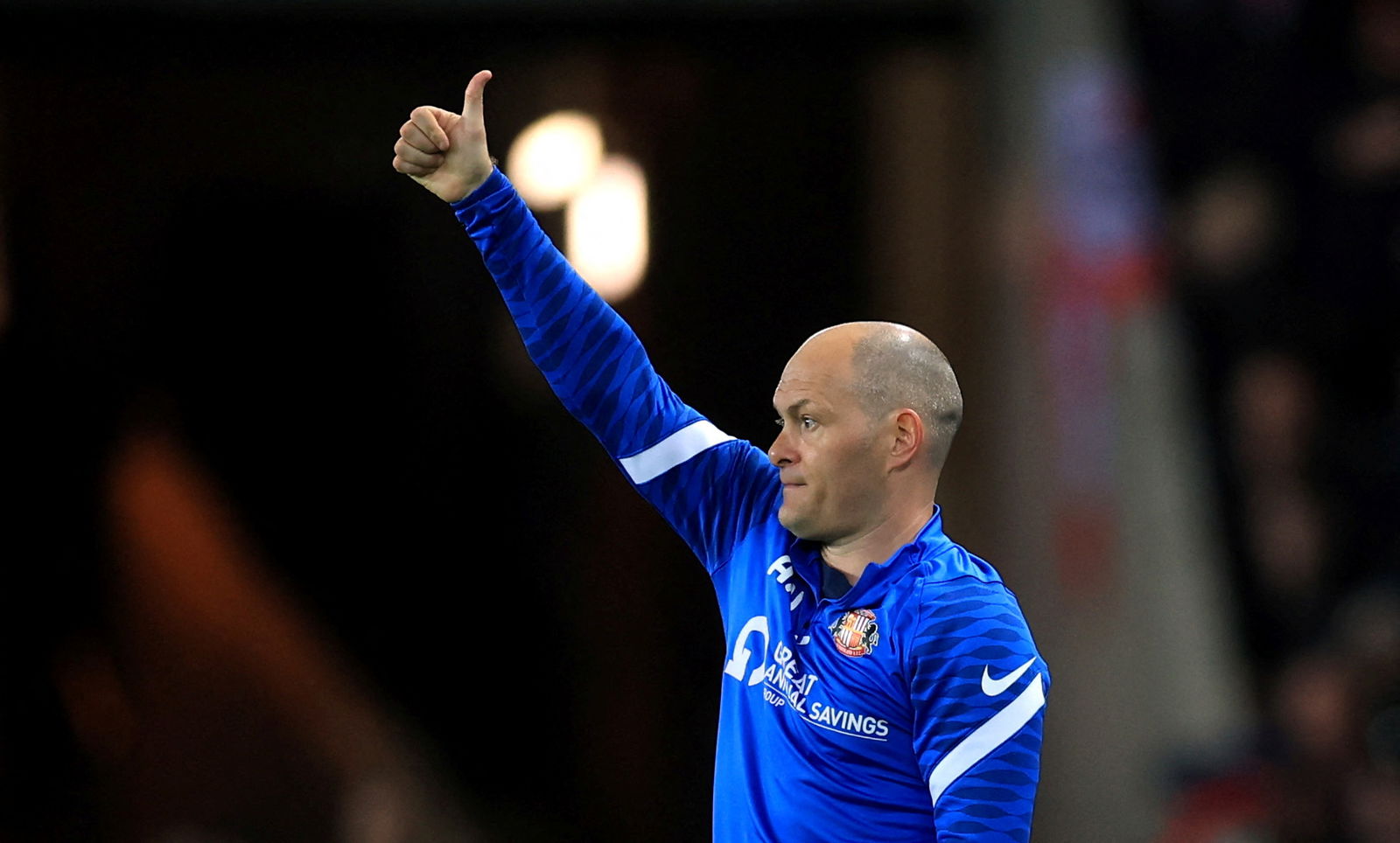 Sunderland manager Alex Neil celebrates a League One victory