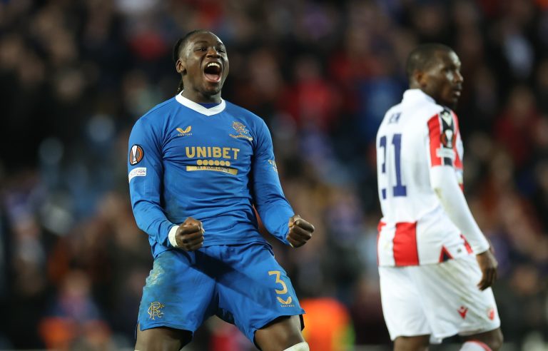 Rangers defender Calvin Bassey