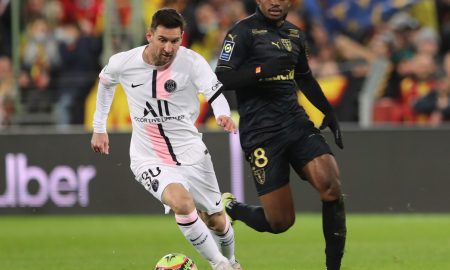 Lens midfielder Cheick Doucoure