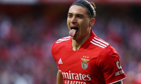 Benfica forward Darwin Nunez