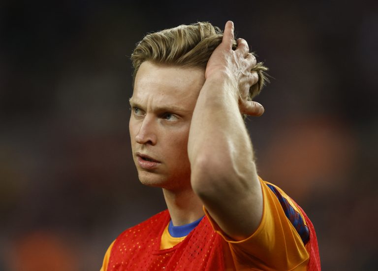 Barcelona midfielder Frenkie de Jong