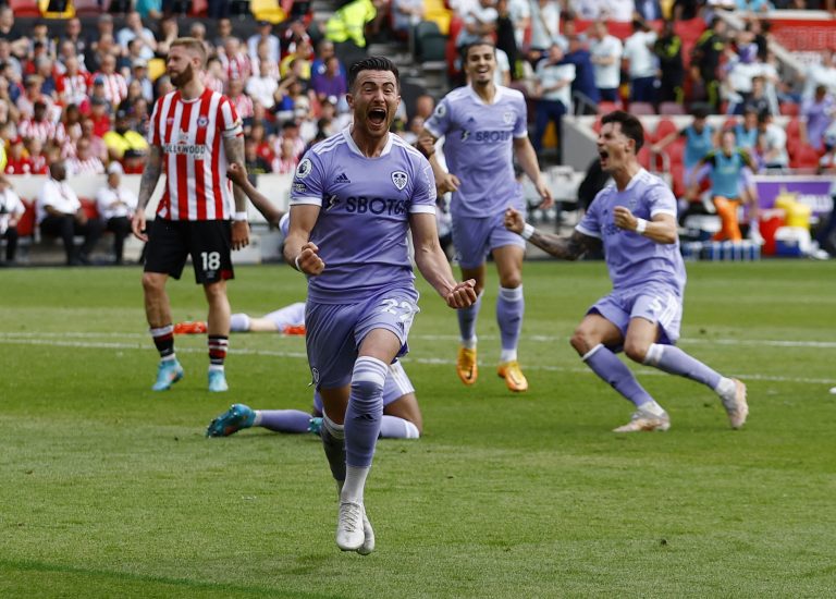 Leeds United winger Jack Harrison