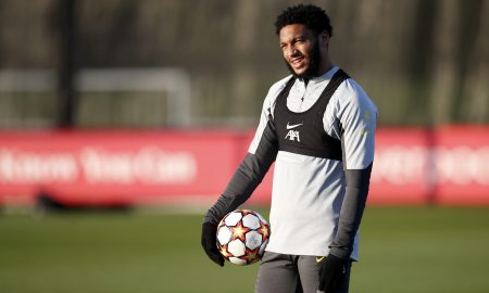 Liverpool defender Joe Gomez
