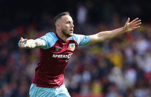 Burnley midfielder Josh Brownhill