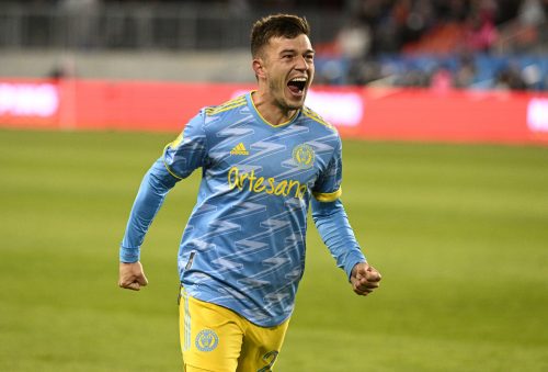 Philadelphia Union left back Kai Wagner
