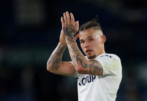 Leeds United midfielder Kalvin Phillips