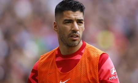 Atletico Madrid striker Luis Suarez