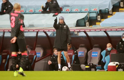 Aston Villa coach Mark Delaney
