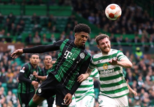 Celtic transfer target Ryan Mmaee in action against the Hoops