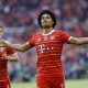 Serge Gnabry celebrates for Bayern Munich