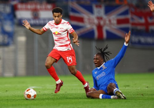 RB Leipzig midfielder Tyler Adams