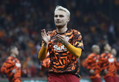 Galatasaray defender Victor Nelsson