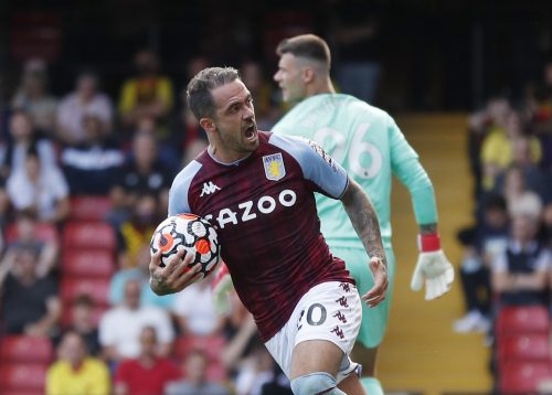 Aston Villa striker Danny Ings