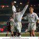 Jimmy Floyd Hasselbaink celebrates scoring for Leeds United