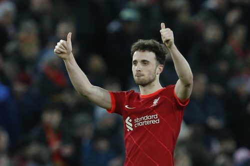 Liverpool forward Diogo Jota
