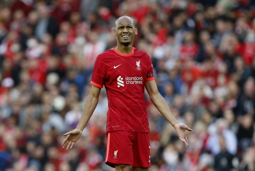 Liverpool midfielder Fabinho