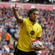 Aston Villa's Rudy Gestede scores vs Liverpool