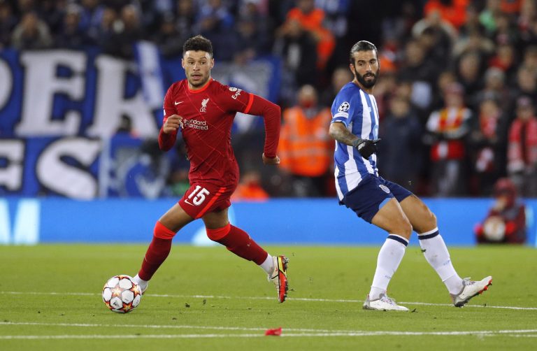 Liverpool midfielder Alex Oxlade-Chamberlain