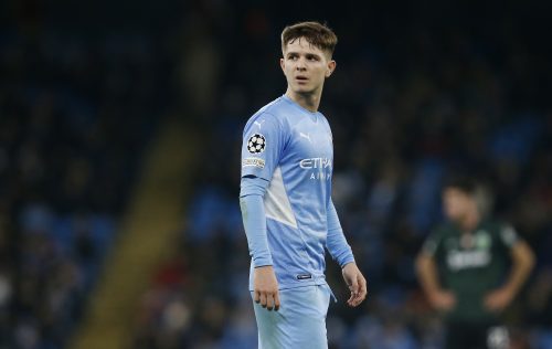 James McAtee of Manchester City